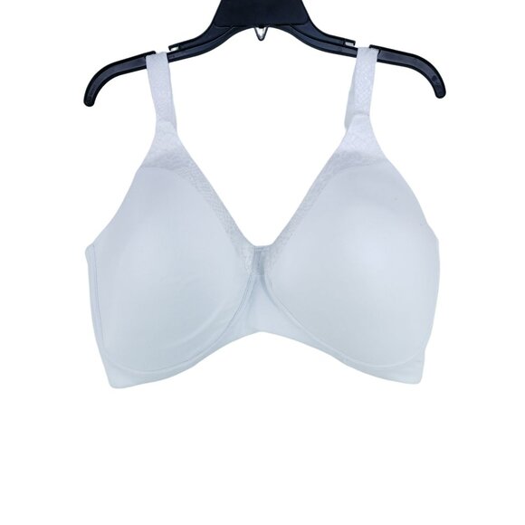 Leading Lady Luxe Side Smoothing Bra Size 44G White Wirefree - Picture 1 of 7